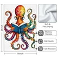 thumbnail image 3 of 2 Pcs Funny Kitchen Towels,Colorful Octopus Reading Book Microfiber Dish Towels,Kitchen Tea Towels,Kitchen Towel Set (18" X 26"), 3 of 3