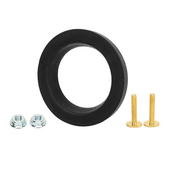 RV Toilet Seal Kit, RV Toilet Flange Seal Kit Anti Aging Reliable Nuts Easy Use for Thetford IV V