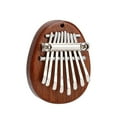 thumbnail image 3 of Mini Kalimba Wooden Thumb Piano 8 Tone Gecko Kalimba 8 Keys Mahogany Musical Instrument For Beginner, 3 of 5