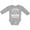 AC-Heather Grey, variant on Inktastic Canoe Future Paddler Boys or Girls Long Sleeve Baby Bodysuit