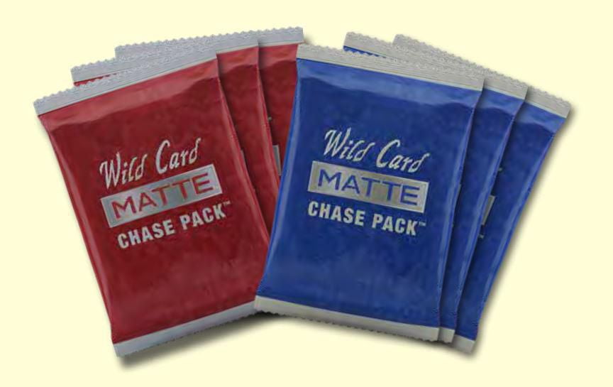 VBX DRAFT FOOTBALL MATTE WILD CARD 21