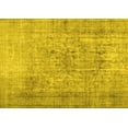 thumbnail image 1 of Ahgly Company Indoor Rectangle Abstract Yellow Contemporary Area Rugs, 2' x 3', 1 of 4