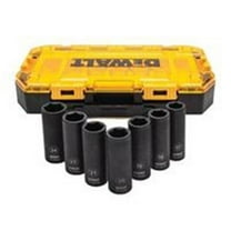Stanley 7522451, Deep Impact Socket Wrench & Set, 7 Pieces