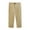 Khaki, variant on Boys Suit Pants, Solid Color Straight Leg Dress Pants for Kids, Formal Trousers for School Wedding and Special Occasions, Age 6 Months to 14 Years Beige 100