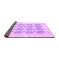 thumbnail image 2 of Ahgly Company Indoor Rectangle Oriental Purple Traditional Area Rugs, 4' x 6', 2 of 4