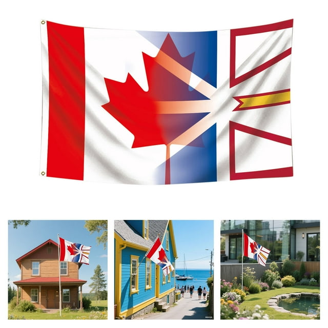 Canada And Flag For Outdoor Canadian Region Of And Flags Polyester Banner With Header Brass For Outdoor Indoor Car Banners And Signs Customize Outdoor Triangular Flag Pole Sleeve 2 1/2 Flag Sign Pole