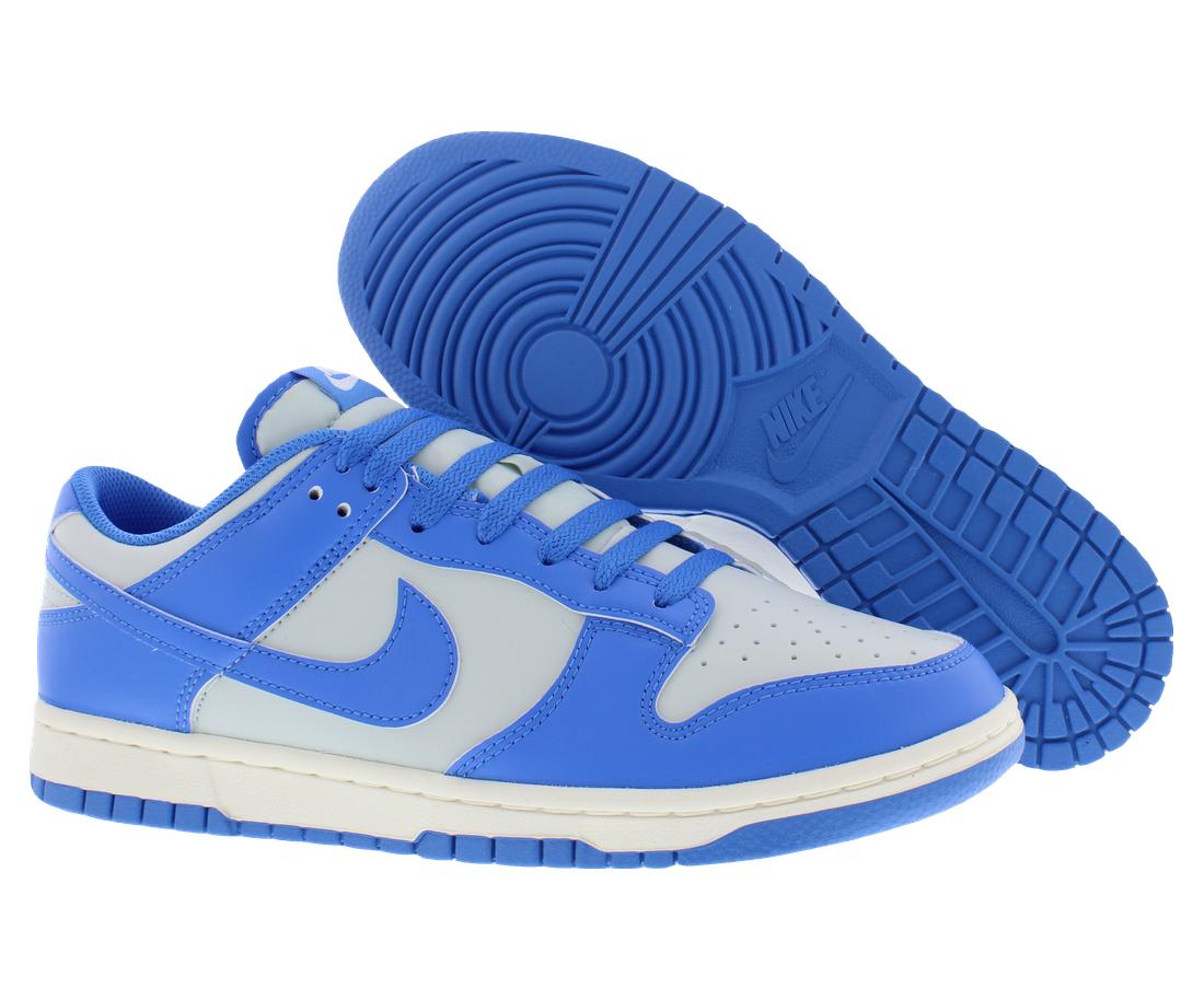 Nike Dunk Low Retro Men's Shoes Silver photo 4