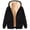 C-Black, variant on LOVZFMLL Women's Hoodies Sherpa Lined Fleece Sweatshirt Loose Fit Full Zip Up Thick Coats with Pockets Winter Warm Casual Outerwear