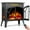 Gray, variant on Auseo Electric Fireplace Heater 25’’ with 3D Realistic Flame Effect, Freestanding Fireplace with Remote Control, Timer, Different Flame Color,2 Heating Modes 500W/1500W, Room, Black