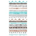 thumbnail image 2 of CafePress - Blue Brown Grey Watercolor Tribal Pattern - Large Beach Towel, Soft 30"x60" Towel with Unique Design, 2 of 3