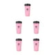 thumbnail image 3 of Yuarrent Taza de café ecológica para coche de acero inoxidable, taza térmica práctica y reutilizable, amplia aplicación, rosa, 500ml Type2 NO2, 3 of 6