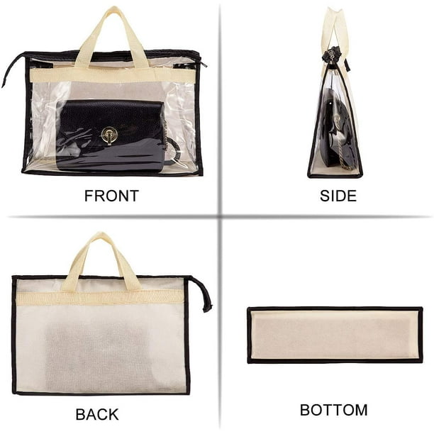 Handbag Dust Bags, Purse Storage Organizer for Closet, Zipper