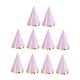 thumbnail image 1 of 10 sombreros de cumpleaños para adultos, sombreros cónicos con banda elástica, artículos para fiestas de cumpleaños de hombres y mujeres, accesorios Morado claro, 1 of 8