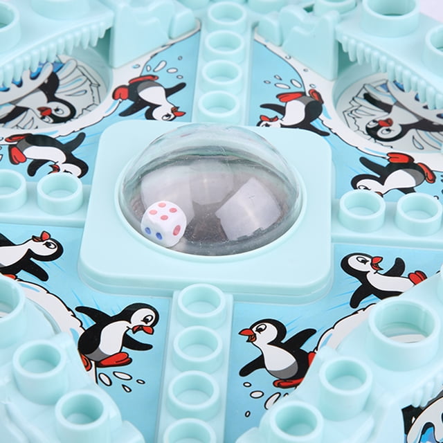 Juego Familiar De Pingüinos, 1 Pieza Pop 'n Drop Penguins Toys Trampa De Pingüinos Para Niños Romper Hielo Tablero De Dados De Escritorio Competencia Juego De Interacción