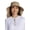 Tan, variant on Coolibar Unisex Wide Brim Sun Hat - UPF 50+ Sun Protection - SafeShade Hat in Sleek Grey