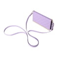 thumbnail image 6 of Desugned For Samsung Galaxy S21 Wallet Phone Case,With Suction Cup Fastener,Flip Folding Kickstand,With Card Slots,Wrist Strap&Shoulder Strap,Shockproof PU Leather Phone Case,Purple, 6 of 9