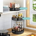 thumbnail image 4 of Axidou Spice Rack Organizer, 2 Tier Rotating Spice Rack Organizer, Storage Rack for Kitchen, Bedroom, Bathroom, 4 of 7
