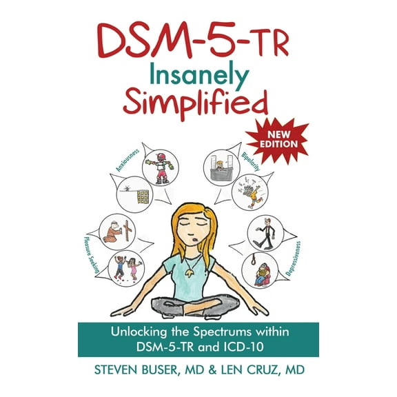 DSM-5-TR Insanely Simplified: Unlocking the Spectrums within DSM-5-TR and ICD-10, (Hardcover)