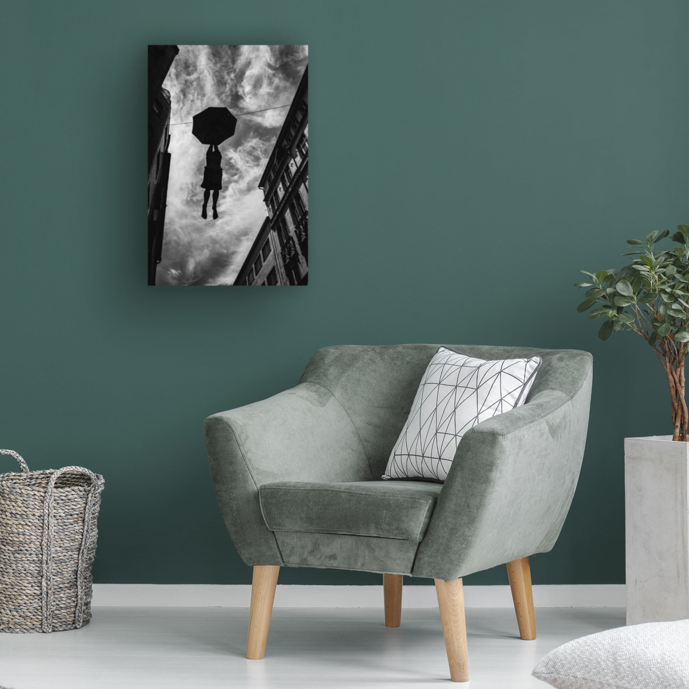Trademark Fine Art Wille Roos Hanging In There Canvas Wall Art