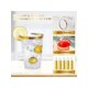 thumbnail image 5 of "150Pack 12 OZ Gold Rimmed Plastic Cups, Reusable Clear Plastic Cups, Disposable Heavy Duty Plastic Cups Perfect For Wedding, Thanksgiving Day, Christ, 5 of 5