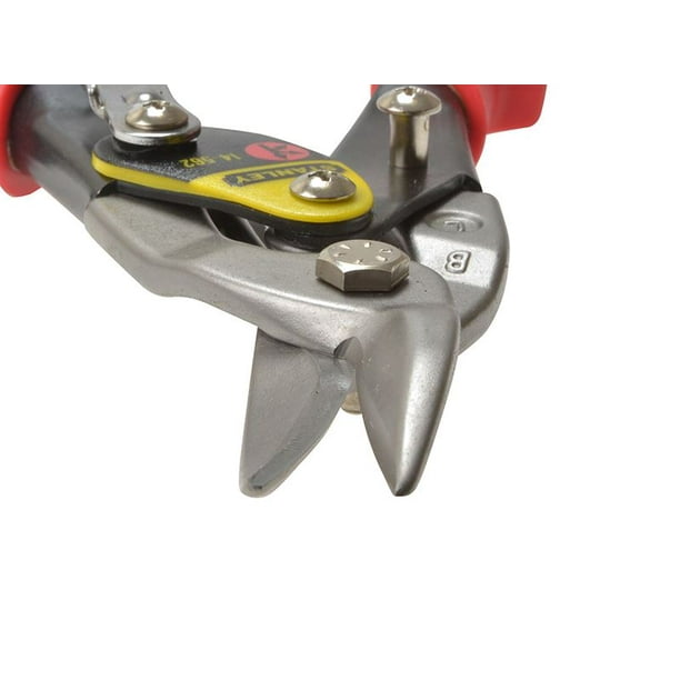 STANLEY® - Red Aviation Snips Left Cut 250mm (10in) 
