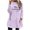 Purple, variant on lcziwo Womens Fuzzy Fleece Sweatshirt Yes I'm Still Freezing Me 24:7 Letter Print Crewneck Sherpa Pullover Winter Warm Loungewear Tunic Tops with Colorblock Pockets Lightning Sales Khaki XL