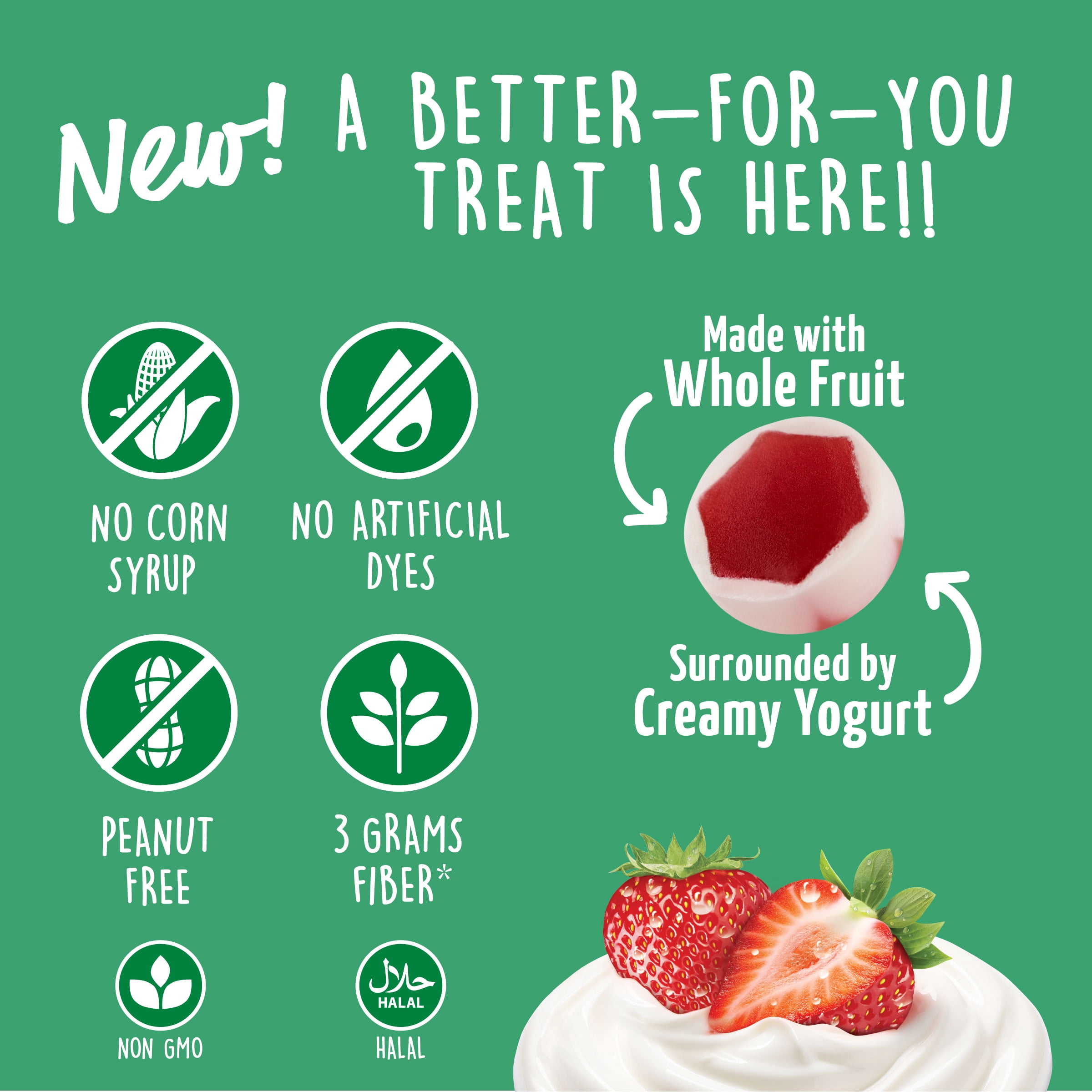 Welch's Probiotic Yogofruits, Strawberry, Soft Kids Snacks, 0.7 oz, 10 Count