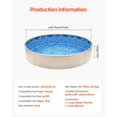 thumbnail image 5 of Round 30ft Heavy Duty Pool Liner 52in Wall Height, 5 of 5