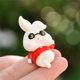 thumbnail image 2 of Use gafas de sol 2023 Año de la mascota del conejo Año nuevo Muñeca de conejo Muñeca de resina Lindo muñeco de conejito Regalo de fiesta anual ANGGREK Otros, 2 of 8