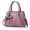 Black, variant on PINQI Classic European and American Fashion Purses and Handbags for Women Satchel Fashion Ladies Top Handle Shoulder Tote Bags(Black,One Size)