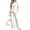 White, variant on Szluipve Women’s Velvet 2 Piece Loungewear Set Crew Neck Long Sleeve Loose Top & High Waist Wide Leg Pants Soft Velour Casual Tracksuit Outfit Navy 3XL