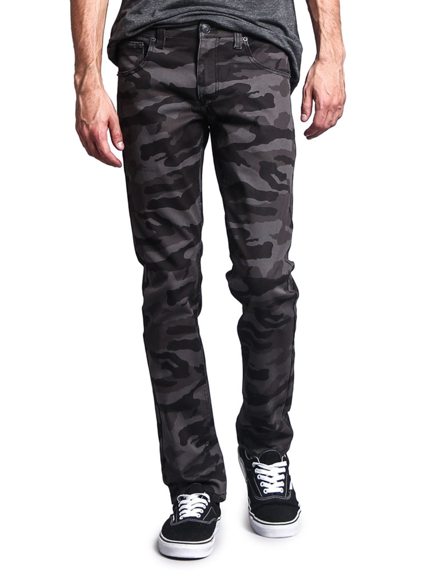 Camouflage skinny shop jeans mens
