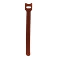thumbnail image 5 of 50pieces Releasable Cable Ties Nylon Loop Wrap Zip Bundle Ties Fastening Reusable Wire Organiser Straps brown, 5 of 6