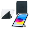 thumbnail image 1 of FOXDOCK Tablet Case for iPad 10th 2022 – Clear Acrylic Back, Auto Sleep/Wake, Tri-Fold Stand, Full Protection Tablet Cover, 1 of 5