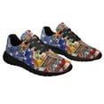 thumbnail image 6 of Fall Happy Farm Fall American flag Shoes Sneakers Black Size 10, 6 of 7