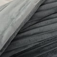 thumbnail image 4 of SPRINDAY Fluffy Queen Comforter Set 3 Pieces - Dark Gary Fleece Luxury Fuzzy Reversible Bedding Comforter Set, Soft & Warm Comforter All Season with 2 Pillow Cases, 4 of 7