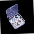 thumbnail image 2 of HUGFEGWE 3 Ensembles 18 Pcs Boîte Carrée Transparente en Plastique Étui à Pilules Clair Plateau Organisateur de Bijoux Mini Organisateur de Bijoux Contenant de Rangement pour Perles Boîtes de Rangement pour Boucles d'Oreilles Pot de Rangement Concentré CJB91-45496, 2 of 9