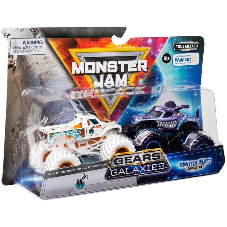 Monster Jam Gears vs Galaxies 1:64 Scale Die-Cast Truck Toy, Max-D