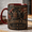 Black, variant on Firefighter Mug 3D Effect America 250 First Responder 250 Years of Courage Gift