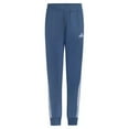 thumbnail image 5 of adidas Youth Boy's Tricot 3 Stripe Jogger Pant with Pockets (US, Alpha, Medium, Regular, Lt Navy), 5 of 6