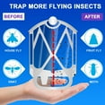 thumbnail image 2 of 10 Pack Refill Cartridge Kit Compatible with ZEVOPlug-in Light M364 and Max, Flying Insect Refills Replacement Fully Fit Insects Replacement Kit for Indoor Light Trap, 2 of 7