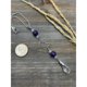 thumbnail image 4 of Luna y estrella Accesorios de espejo retrovisor, cristal de piedra amatista Bead Decoración de automóviles Boho Witchy Suncatcher Healing Car Charm Ornamentos colgantes para mujeres hombres, 4 of 4
