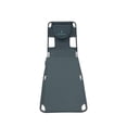 thumbnail image 1 of Silla Chaise Lounge con diseño de avestruz, color gris, 1 of 5