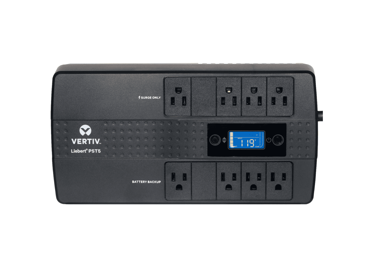 Vertiv Liebert PST5 UPS - 660VA/400W 120V| Battery Backup & Surge Protection - 8 Outlets | Energy Star Certified| 3-Year Warranty