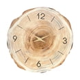 thumbnail image 3 of predolo Modern Silent Round Wall Clock in MDF with Decorative Hanging Hardware, Suitable 12 inch, 3 of 8