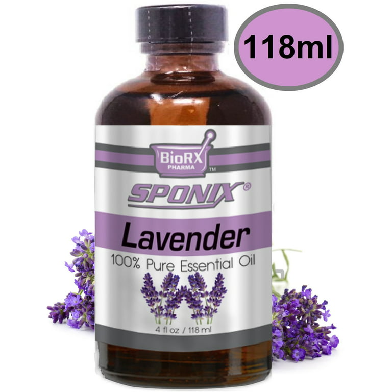 Pure Lavender Essential Oil 4oz - Relaxing Lavender Oil Essential Oil for  Diffuser Aromatherapy Sleep and Mood 