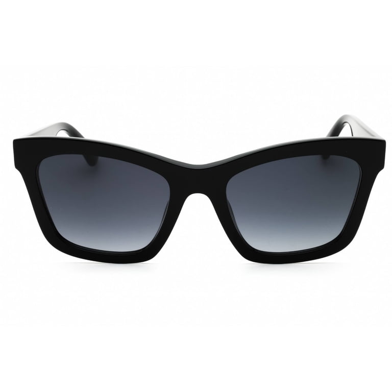Moschino MOS156/S 0807 9O Sunglasses Black Cat Eye Frame, Grey Lenses Moschino Grey Gradient Cat Eye Ladies Sunglasses MOS156/S  main image 3