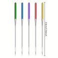 thumbnail image 2 of HLONK 15pcs/set 5 Sizes Sewing Machine Anti-Jump Needle HAX1 Elastic Cloth Needle  Suitable for Singer Brother Home Sewing Machine Accessories zzz, 2 of 5