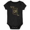 LAFC Newborn & Infant My New First Bodysuit - Black