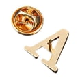 thumbnail image 4 of Broche con 26 letras en inglés, broche decorativo con letras doradas y personalidad, broche con nombre y apellido, 4 of 6